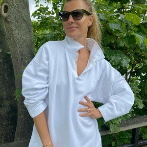 Sloppy Joe Warm White Collar 02, Size 2, NWT